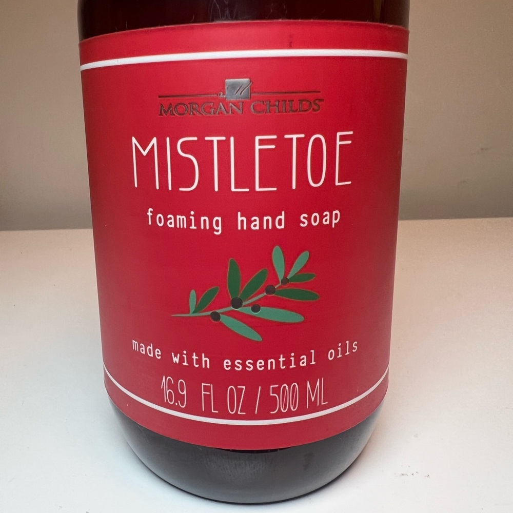 Morgan Childs Mistletoe Foaming Hand Soap - Red